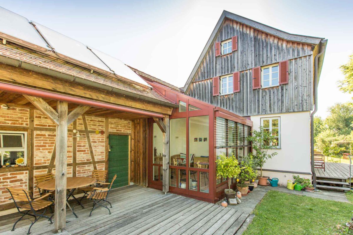 Sanierung eines Fachwerkhofes in Obbach