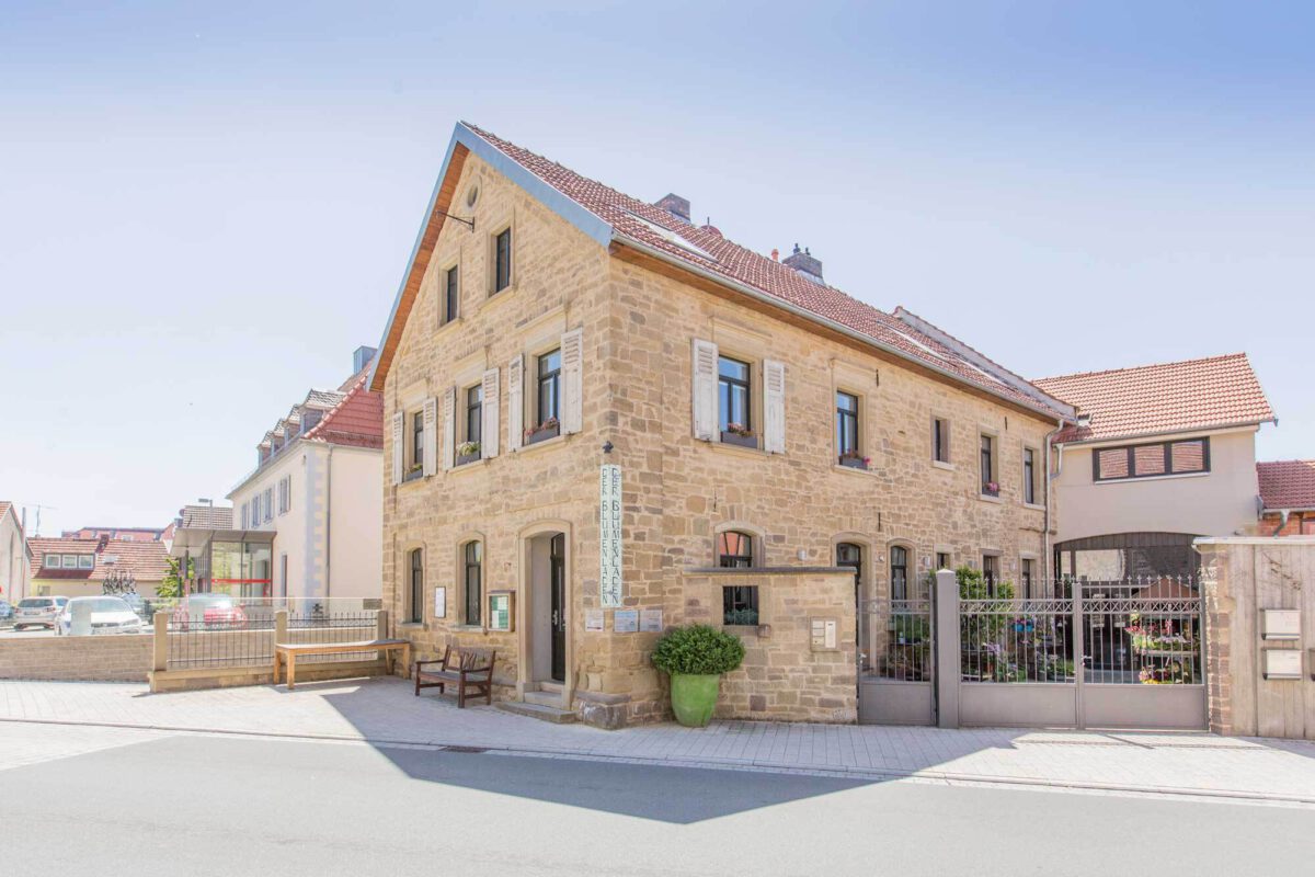 Sanierung eines Geschaeftshauses in Werneck